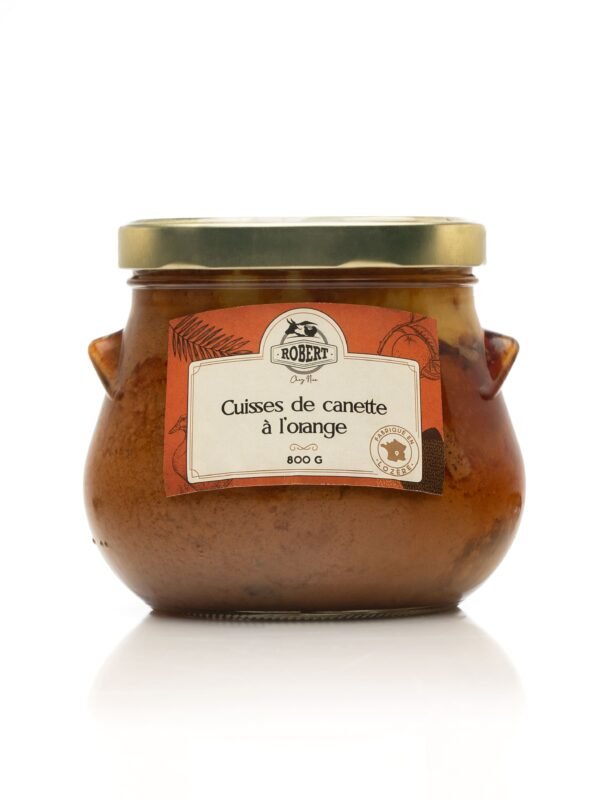 Bocal de Cuisse de canette à l'orange